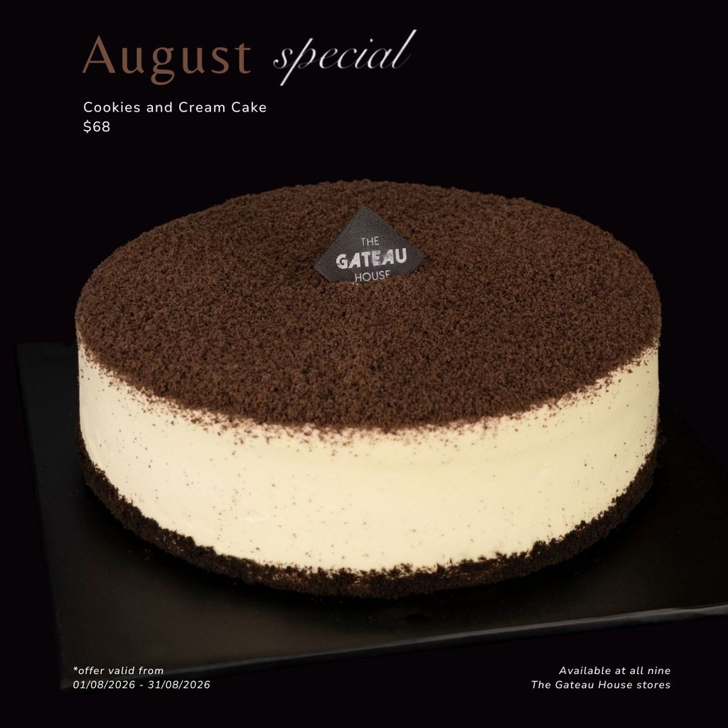 Cookies and Cream Gateau